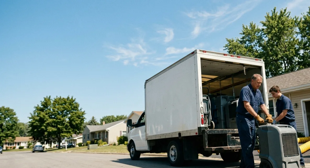 Water Damage Cleanup in Van Wert, OH near me